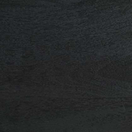 Кафе маса, черна, 80x54x40 см, инженерно дърво