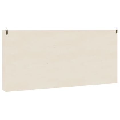 Дървена колекционерска витрина с врати 80x8,5x37 см