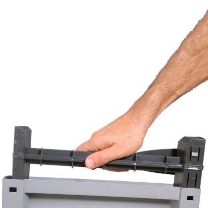 Пластмасов шкаф, 65x45x181 см