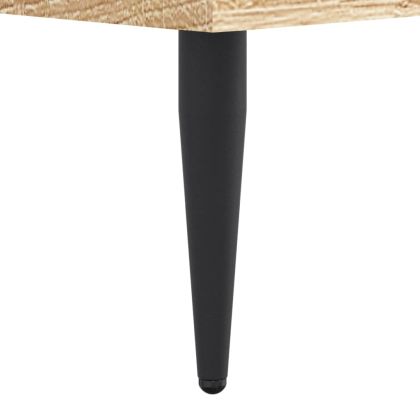 Рамка за легло без матрак сонома дъб 120x200 см инженерно дърво