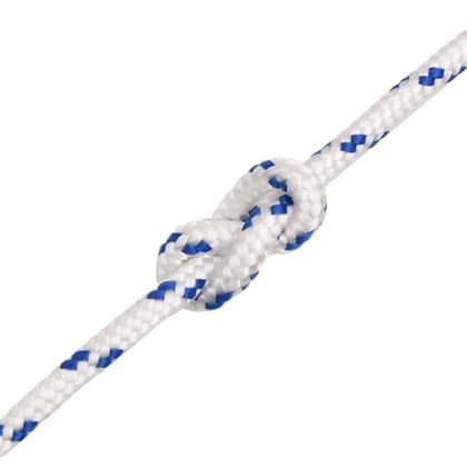 Въже за лодка бяло 4 мм 500 м полипропилен