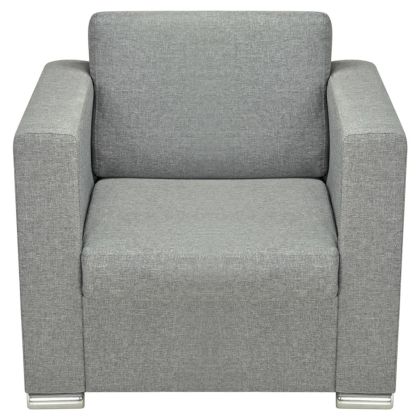 Фотьойл, светлосив, текстил