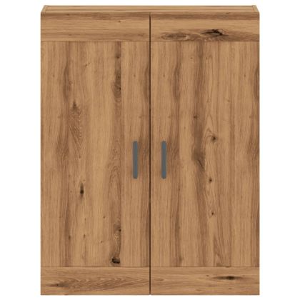 Сайдборд, дъб артизан, 69,5x34x90 см, инженерно дърво