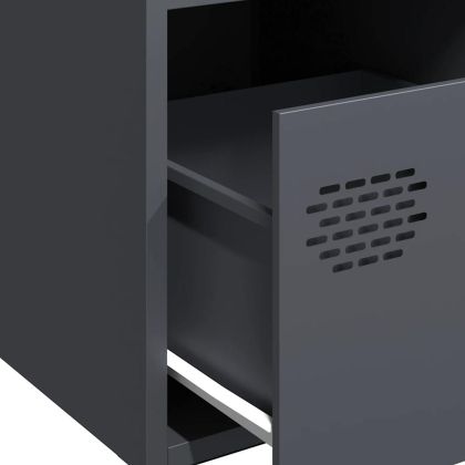 Бюфет, антрацит, 35x39x73,5 см, студеновалцувана стомана