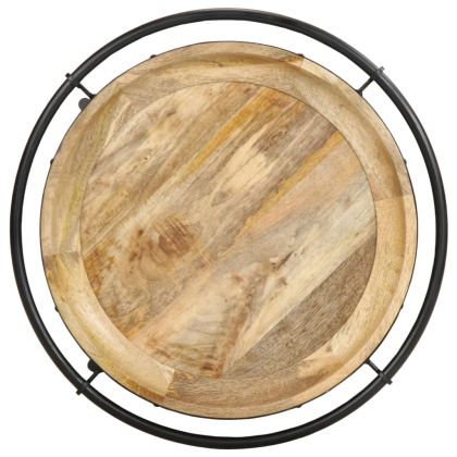 Странична маса, Ø55x83 см, мангово дърво масив