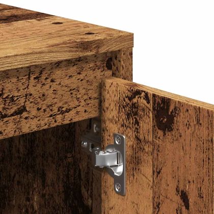 ТВ шкаф, старо дърво, 120x30x40,5 см, инженерно дърво