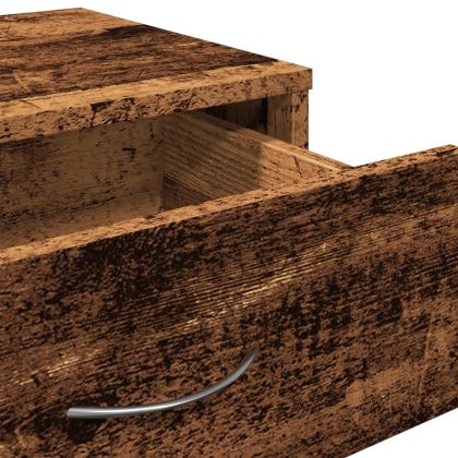 Подвижен шкаф, старо дърво, 46x36x59 см, инженерно дърво