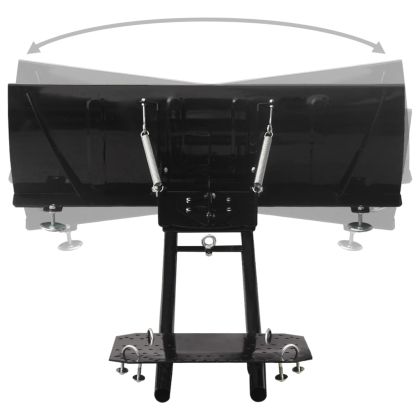 Гребло за сняг за ATV, 115x38 см, черно