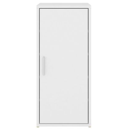 Шкафове за обувки, 2 бр, бели, 32x35x70 см, ПДЧ