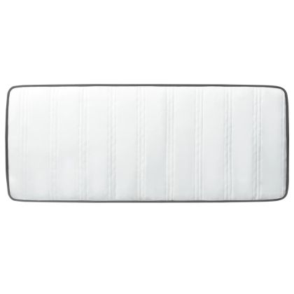 Боксспринг легло, тъмносиво, текстил, 120x200 см