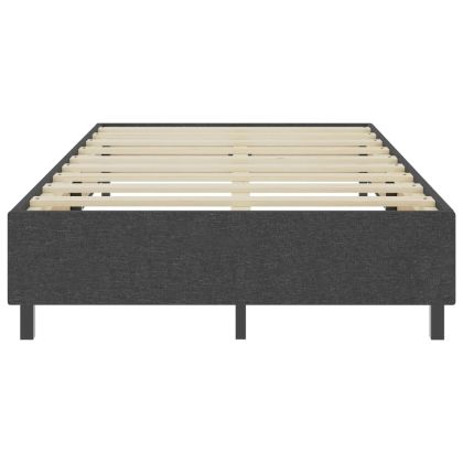 Рамка за боккспринг легло, тъмносива, текстил, 120x200 см