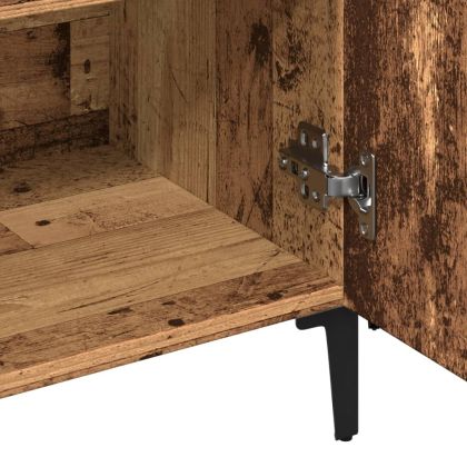 Сайдборд, старо дърво, 100x36x60 см, инженерно дърво