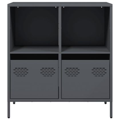 Бюфет, антрацит, 68x39x73,5 см, студеновалцувана стомана