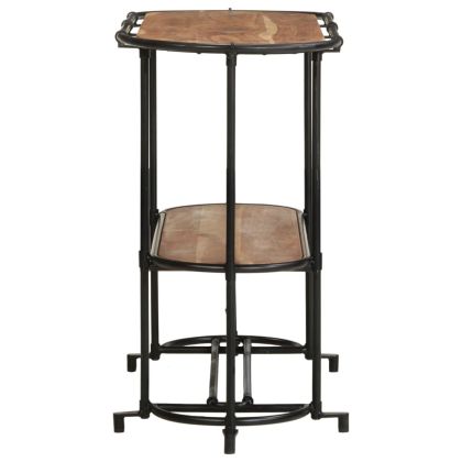 Конзолна маса, 110x42x76 cм, акациево дърво масив