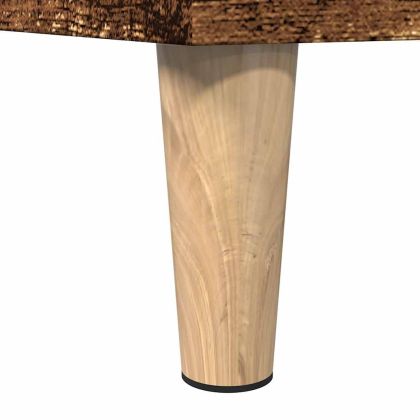 Шкаф за баня, старо дърво, 30x30x190 см, инженерно дърво