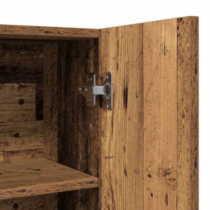 Шкаф за пералня, старо дърво, 70,5x25,5x90 см