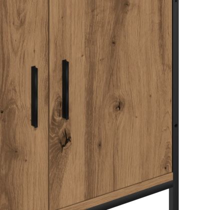 Шкаф за мивка, дъб артизан, 60x30x60 см, инженерно дърво