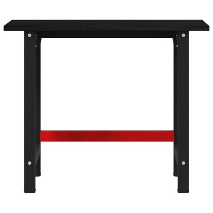 Работна маса тъмнокафяв 100x60x81,5 см дъб масив