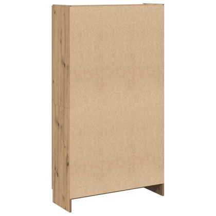 Висок шкаф, занаятчийски дъб, 82,5x30,5x150 см, инженерно дърво