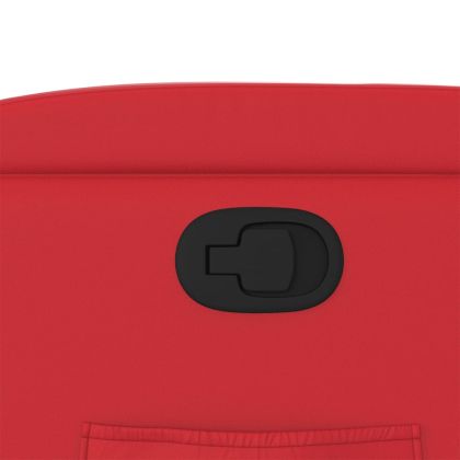 Наклоняем стол, червен, изкуствена кожа