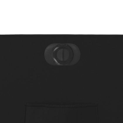 Електрически изправящ реклайнер стол, черен, еко кожа