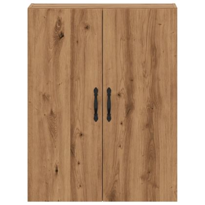 Стенен шкаф, дъб артизан, 69,5x34x90 см, инженерно дърво