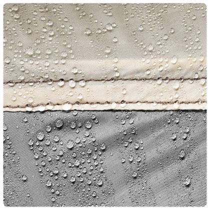 Плажна палатка, 3-местна, сиво, изскачаща, водоустойчива