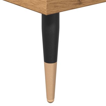 Шкаф за баня, дъб артизан, 58x33x60 см, инженерно дърво