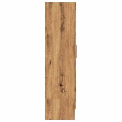 Библиотека, дъб артизан, 82,5x30,5x115 см, инженерно дърво