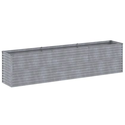 Повдигната градинска леха 291x50x69 см, кортенова стомана