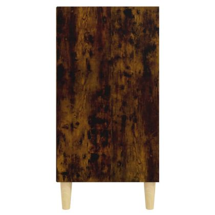 Бюфет опушен дъб 57x35x70 см инженерно дърво