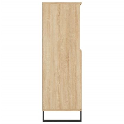 Висок шкаф, сонома дъб, 60x36x110 см, инженерно дърво