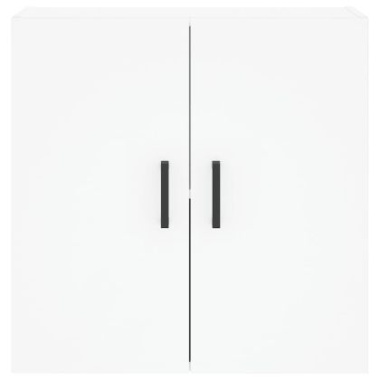 Стенен шкаф, бял, 60x31x60 см, инженерно дърво