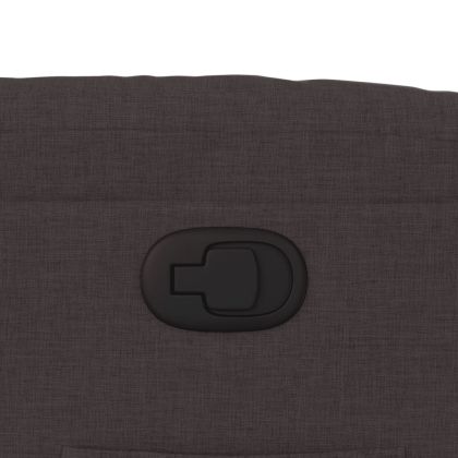 Наклоняем стол, тъмнокафяв, текстил