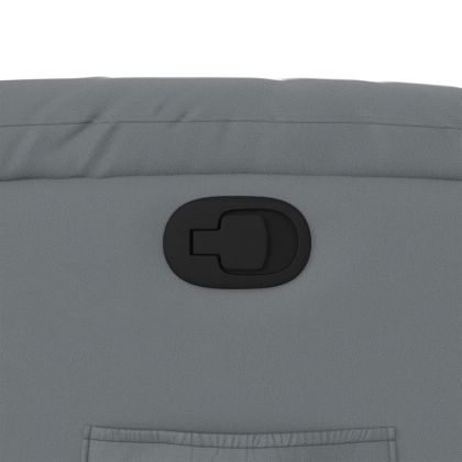 Наклоняем стол, сив, изкуствена кожа