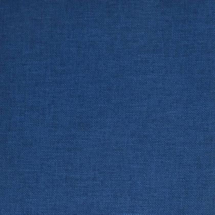 Бар табуретки, 2 бр, сини, текстил