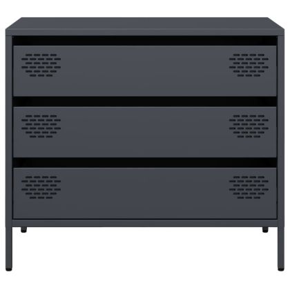 Бюфет, антрацит, 68x39x58,5 см, студеновалцувана стомана