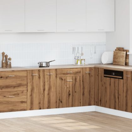 Шкаф с чекмеджета "Lyon", дъб Artisan, 50x46x81,5 см, инженерно дърво