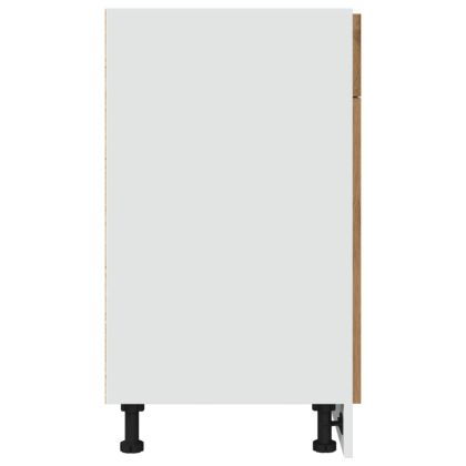 Шкаф с чекмеджета "Lyon", дъб Artisan, 50x46x81,5 см, инженерно дърво