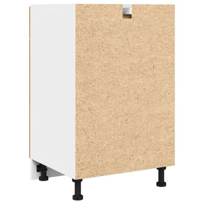 Шкаф с чекмеджета "Lyon", дъб Artisan, 50x46x81,5 см, инженерно дърво