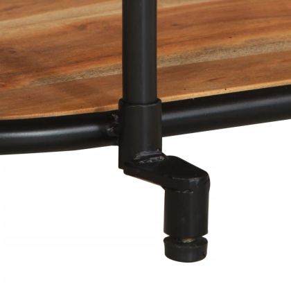 ТВ шкаф, 100x42x40 см, масивно акациево дърво