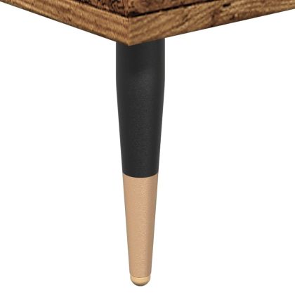 Шкаф за баня, старо дърво, 58x33x60 см, инженерно дърво