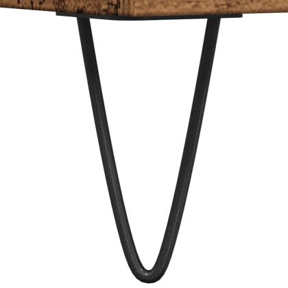 ТВ шкаф, старо дърво, 150x30x50 см, инженерно дърво