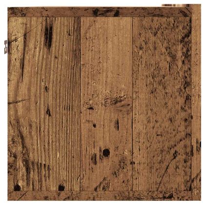 Стенни ТВ шкафове, старо дърво, 100x30x30 см, инженерно дърво