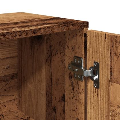 Сайдборд, старо дърво, 88x30x64 см, инженерно дърво