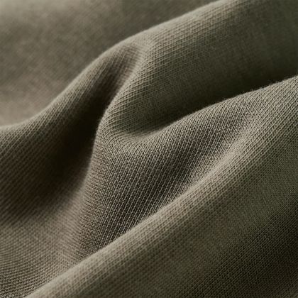 Детски суитшърт с качулка, каки, 116