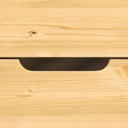 Дневно легло с 2 чекмеджета IRUN 90x200 см бор масив