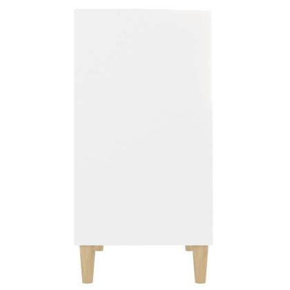 Бюфет бял 57x35x70 см инженерно дърво