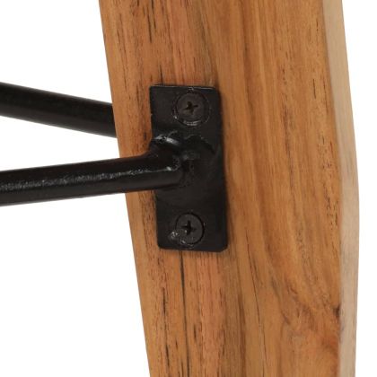 Бар столове, 2 бр, акациево дърво масив