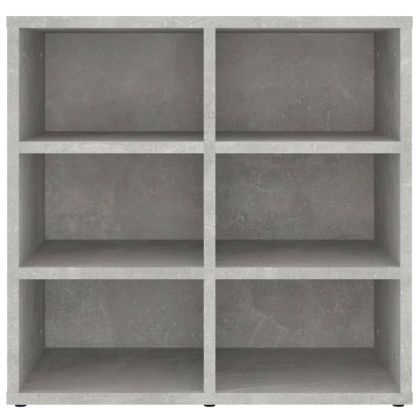 Шкафове за обувки, 2 бр, бетонно сиви, 52,5x30x50 см